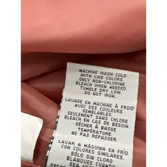 Miss London Women Blush Hooded Windbreaker Size L - Picture 12 of 12